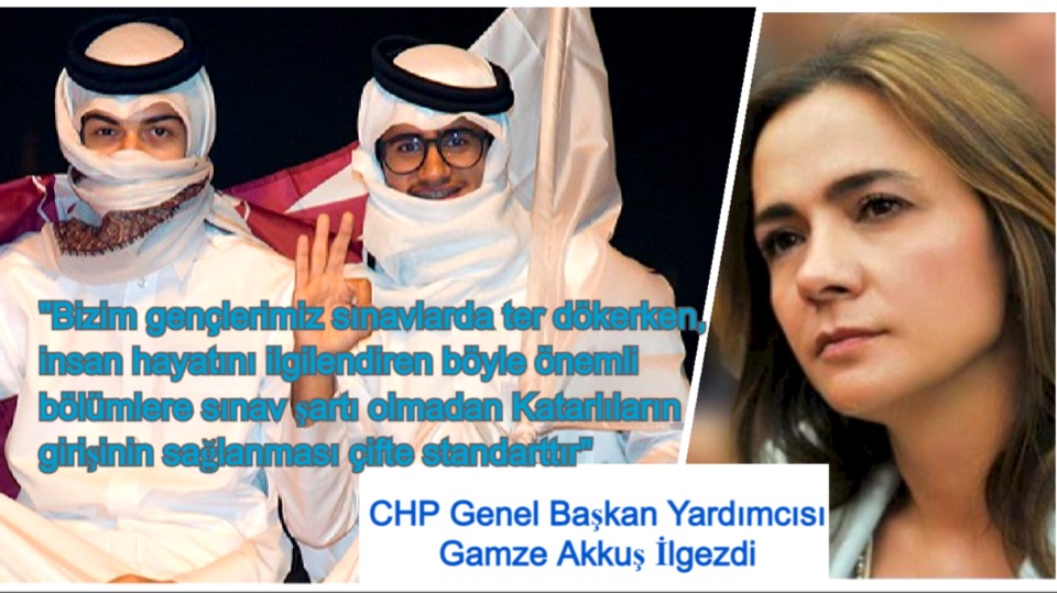 Katarlılara ‘Türkiye’de sınavsız tıp eğitimi’ anlaşmasına sert tepki
